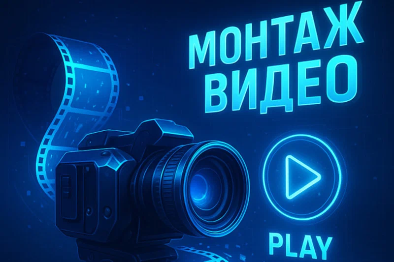 Монтаж обучающего видеокурса