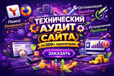 Аудит технических ошибок сайта